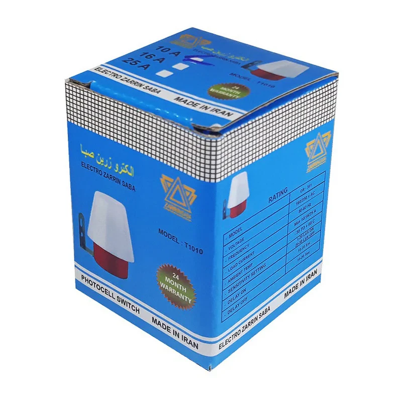 رله روشنایی فتوسل الکترو زرین صبا مدل TFK-007