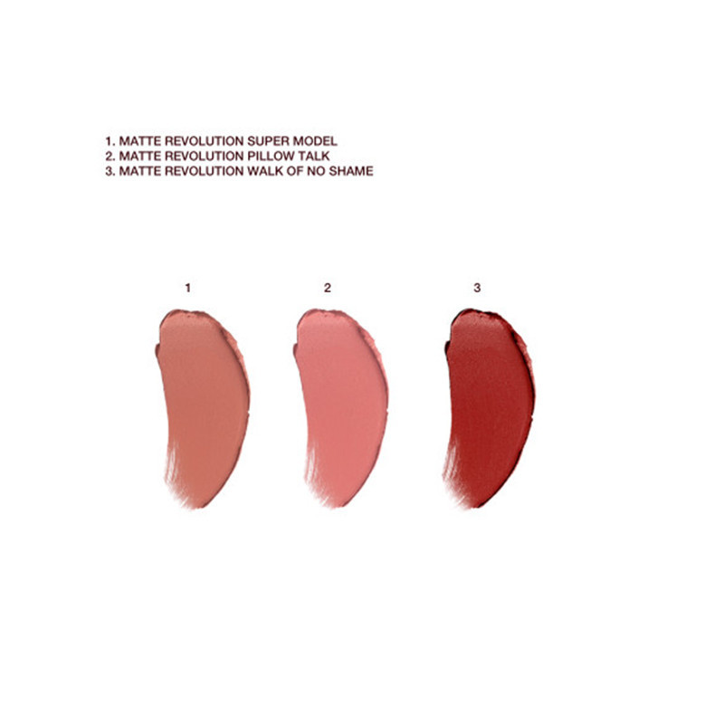 مجموعه رژ لب جامد شارلوت تیلبری مدل iconic mini lip trio بسته 3 عددی