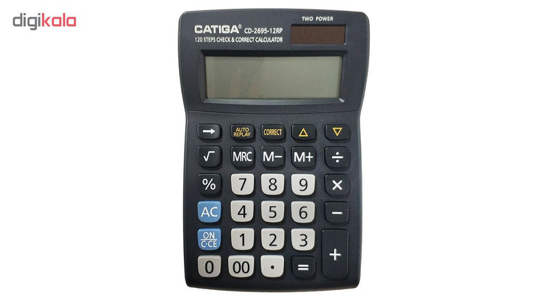 ماشین حساب کاتیگا مدل CD-2695-12RP