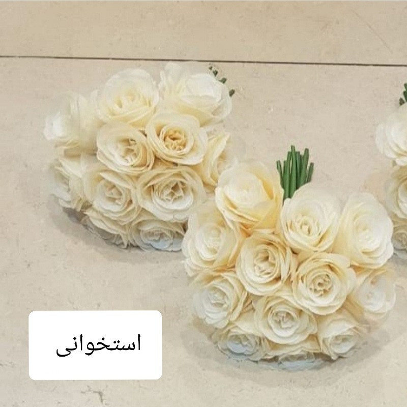 گل مصنوعی رز هلندی، 12 گل درشت، مدل PALIZ_1060، مناسب گلدان متوسط، شاخه‌ای جداشونده، پارچه قابل شستشو، ابعاد 26×25×35 سانتی‌متر، وزن 400 گرم