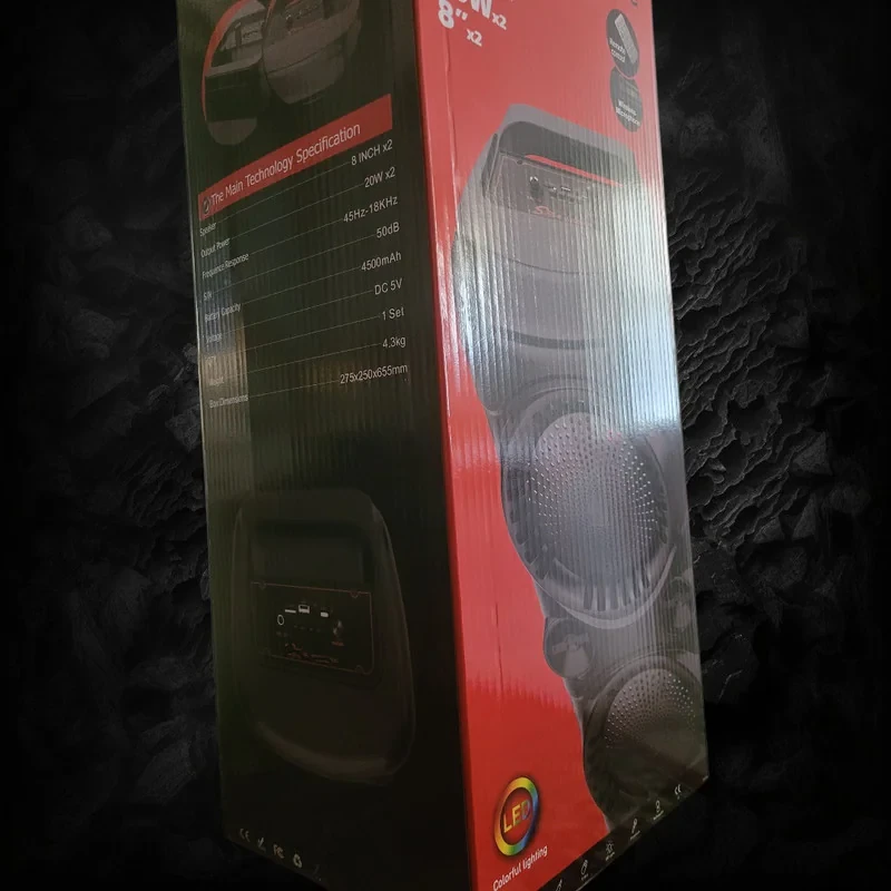 اسپیکر بلوتوثی قابل حمل مدل MULTI-MEDIA-SPEAKER