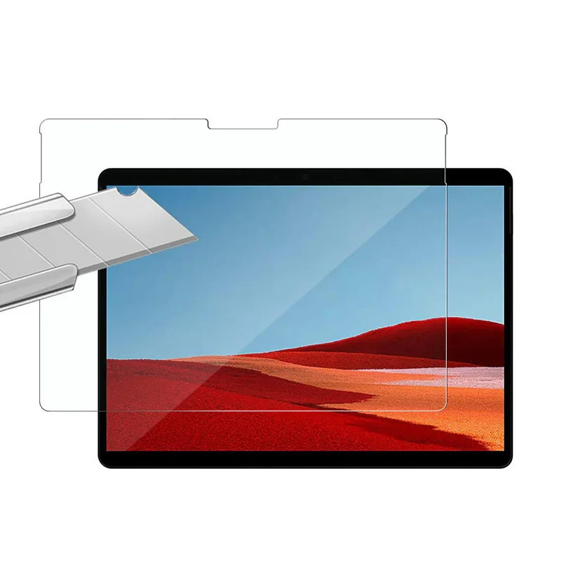 محافظ صفحه نمایش مدل tempered مناسب برای تبلت مایکروسافت Surface Pro 8910