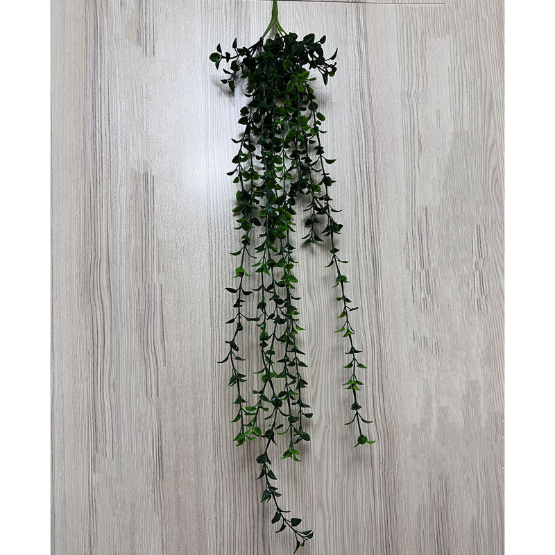 گل مصنوعی برگدار با ابعاد 90×20×10 سانتی‌متر و وزن 100 گرم