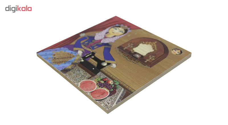 تابلو شاسی طرح خاتون و چرخ خیاطی