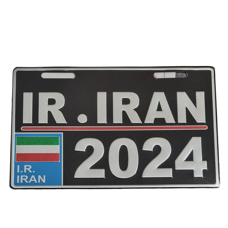 پلاک تزئینی دوچرخه طرح IRAN