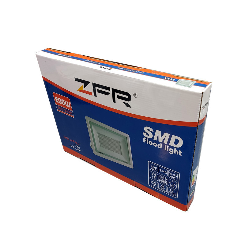 پروژکتور 200 وات زد اف ار مدل SMD flood light
