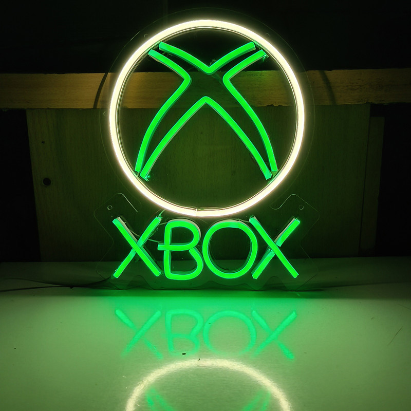 چراغ نئونی طرح XBOX کد XO2026
