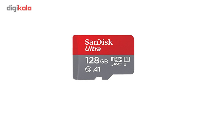 کارت حافظه Micro SDXC سن دیسک UHS-i Class 10 همراه با آداپتور SD ظرفیت 128GB