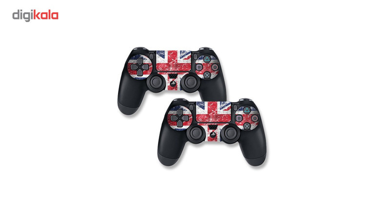 برچسب افقی پلی استیشن 4 پرو گراسیپا طرح U.K