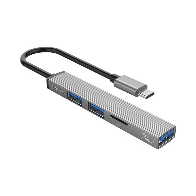 هاب سه پورت USB-C اوریکو مدل AH-12F