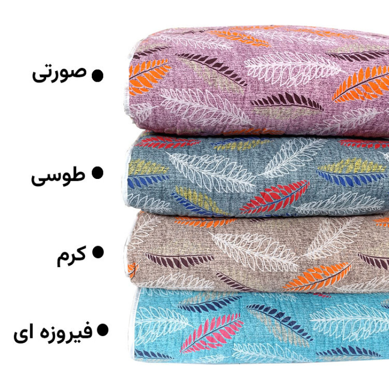 تشک مهمان اسپی توره مدل پشمی کد KH01 یک نفره سایز 90*190 سانتی متر