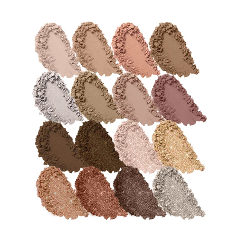 پالت سایه چشم لامل مدل Shades of Brown شماره 16