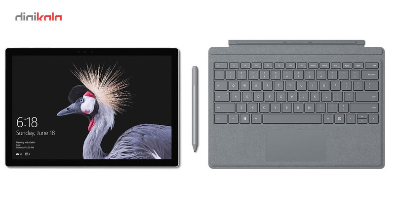 کیبورد تبلت مایکروسافت مناسب برای تبلت سرفیس پرو مدل Signature Type Cover
