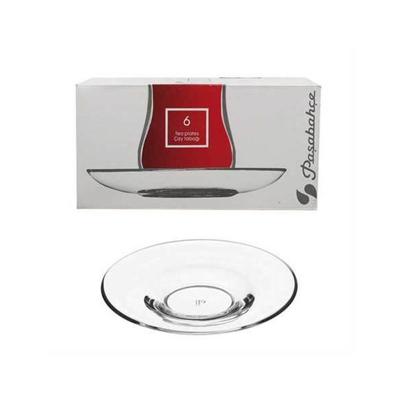 نعلبکی پاشاباغچه مدل Tea Plates کد 54281 بسته 6 عددی