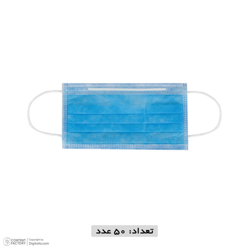 ماسک تنفسی سینوا مدل Safe Mask Surgical بسته 50 عددی
