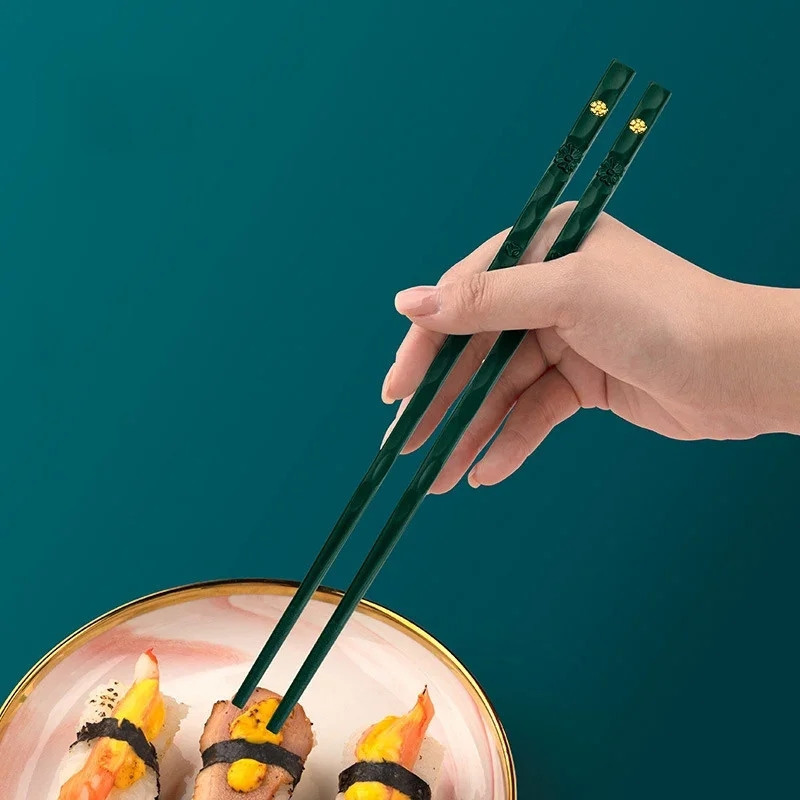 چوب غذاخوری مدل چاپستیک  کد 01 مجموعه دو عددی
