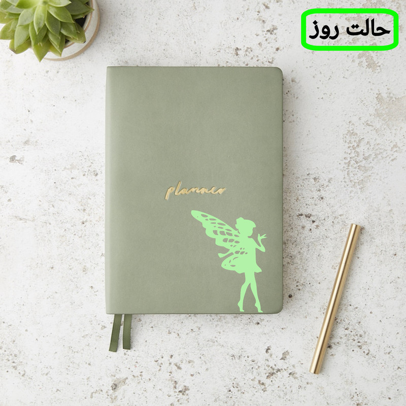 استیکر کلید و پریز مدل شبنما طرح  فرشته بالدار کد 011