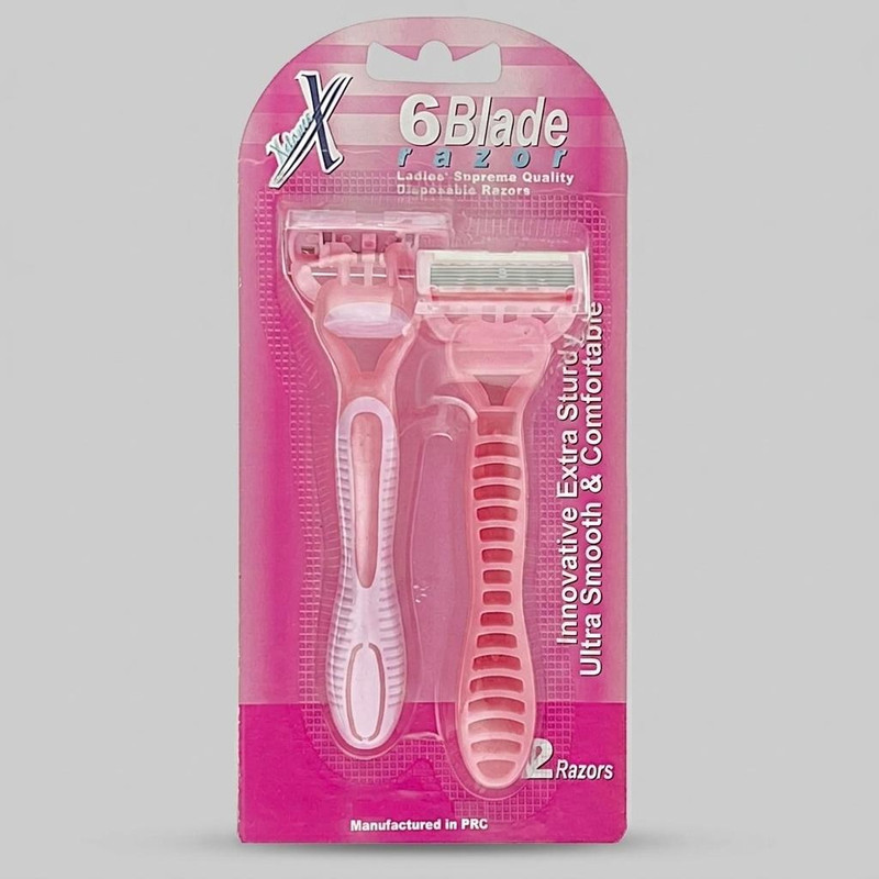 خود تراش زلانس مدل  6BLADE بسته 2 عددی