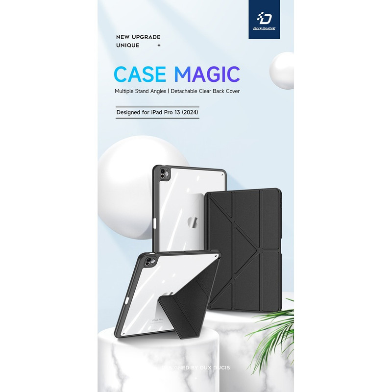 کیف کلاسوری دوکس دوکیس مدل MAGI مناسب برای تبلت اپل iPad Pro 13 (2024)