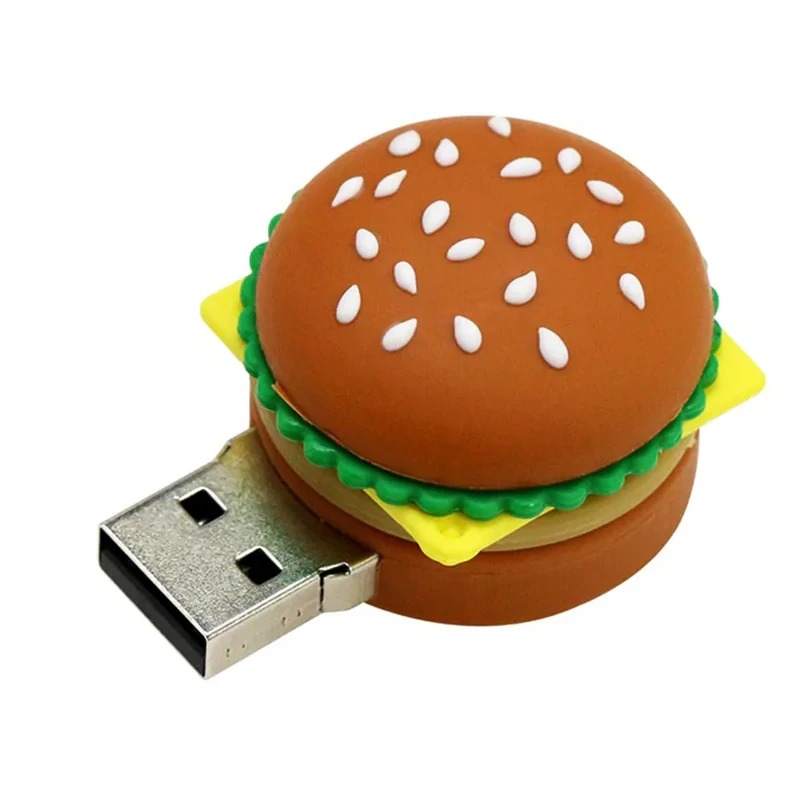 فلش مموری طرح همبرگر مدل Ul-Burger ظرفیت 128 گیگابایت