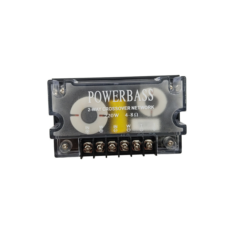کامپوننت پشت و جلو خودرو پاوربیس مدل PB-65CS سایز 6.5 اینچ بسته 6 عددی