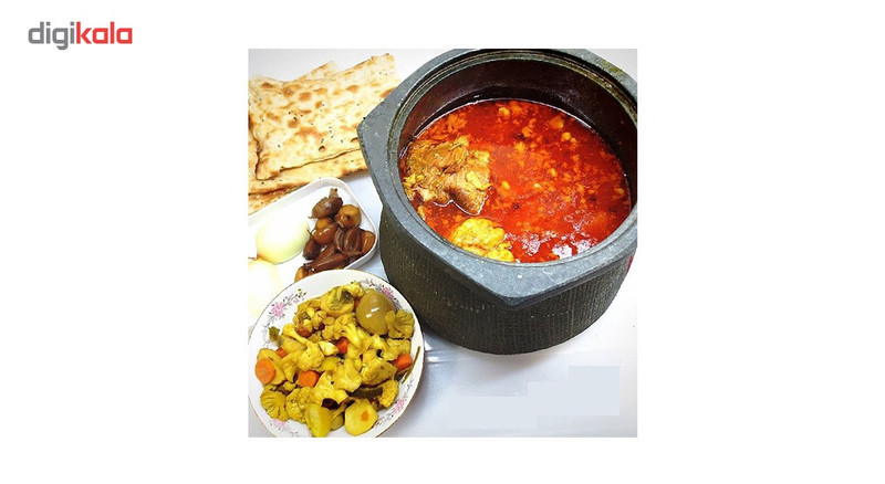 ظرف دیزی سنگی راه ابریشم با ظرفیت 8 نفر