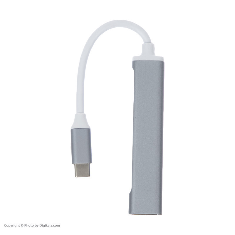 هاب USB-C چهار پورت مدل C-809