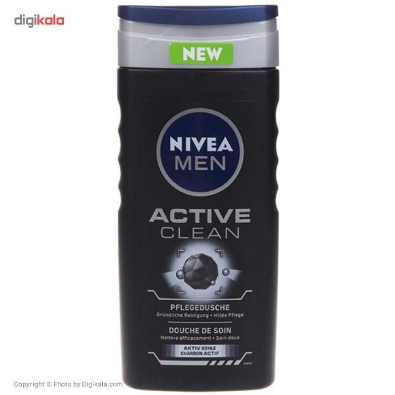 شامپو بدن نیوآ مدل Active Clean حجم 250 میلی لیتر