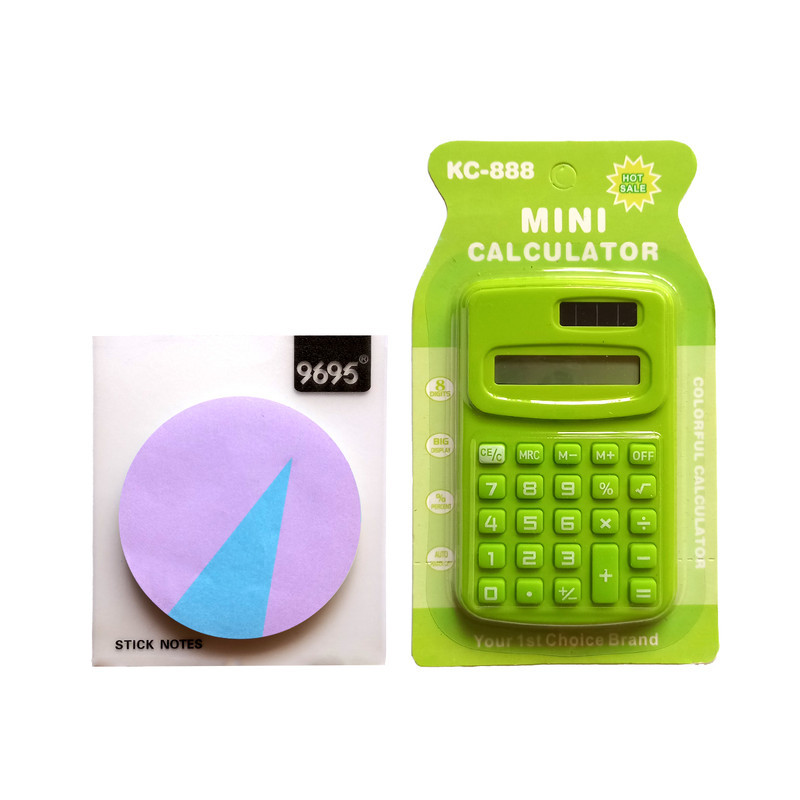 ماشین حساب مدل KC-888 به همراه استیک نوت