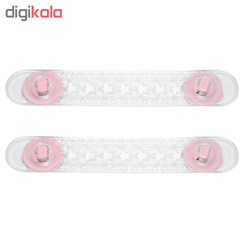 قفل کابینت رنگارنگ مدل 245 بسته 12عددی