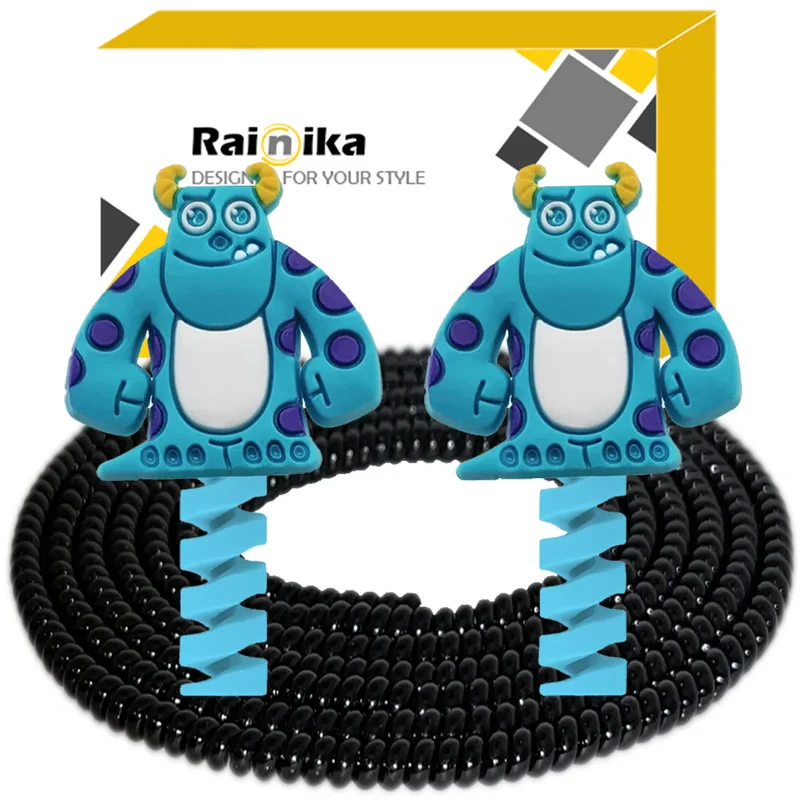 محافظ کابل شارژر و هندزفری رینیکا مدل Monster FFF 03 مجموعه 3 عددی