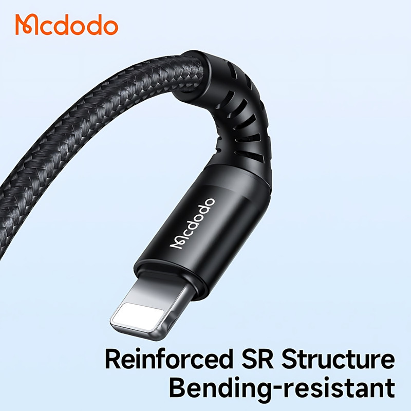 کابل تبدیل USB-C به لایتنینگ مک دودو مدل CA-563 طول 0.2 متر
