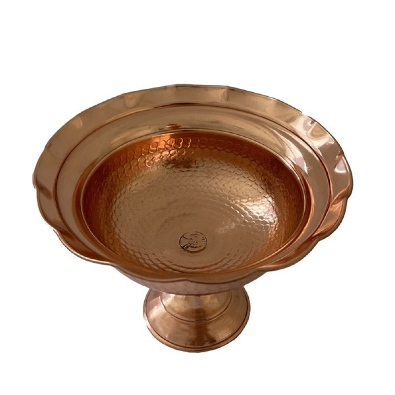 شکلات خوری مسی مدل لب چین کد ZH266.1