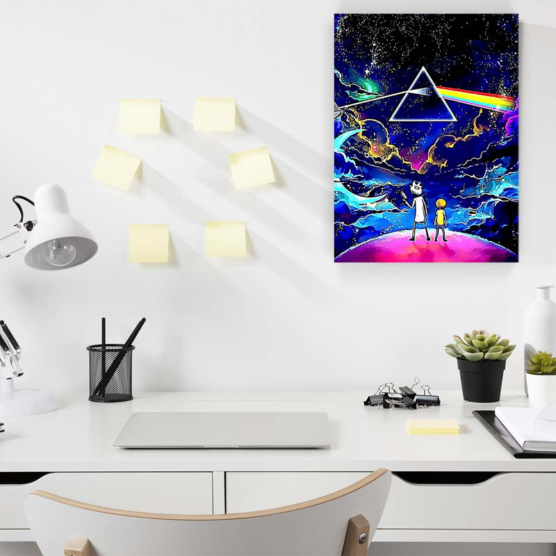 تابلو شاسی مدل Rick and Morty کد S-5055