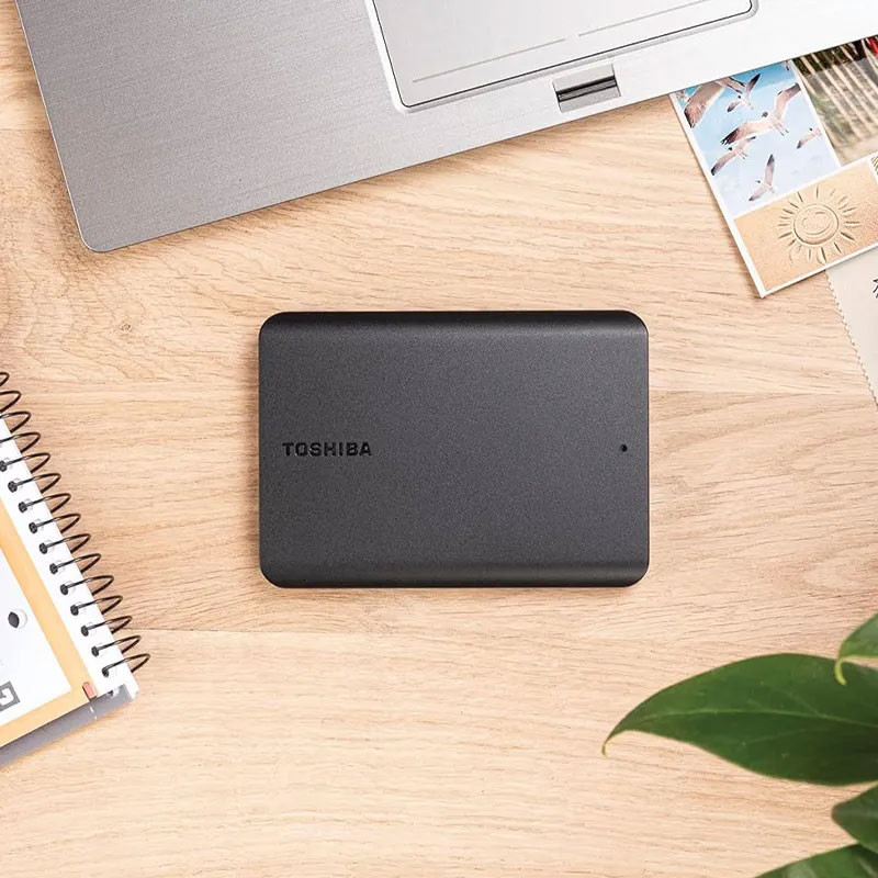 هارد اکسترنال توشیبا مدل Canvio Basics ظرفیت 4 ترابایت دارای رابط USB Type-A