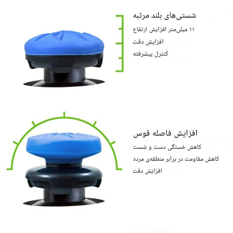 روکش آنالوگ کنترل فریک مخصوص PS5 و PS4 مدل FPSFREEK EDGE