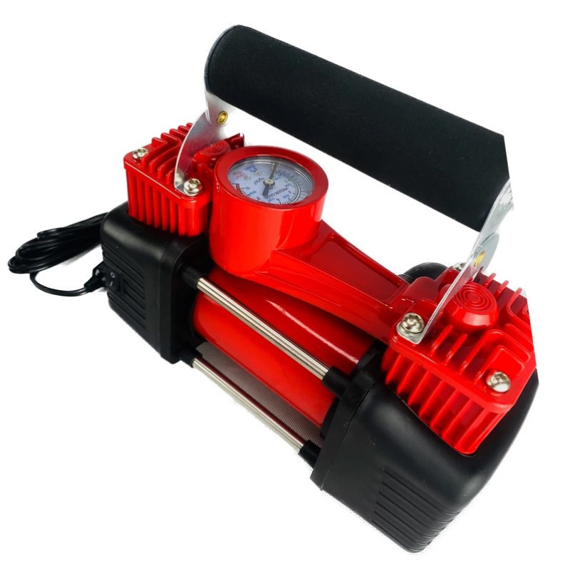 کمپرسور باد فندکی رویال مکس کد CAR AIR COMPRESSOR مجموعه 16عددی