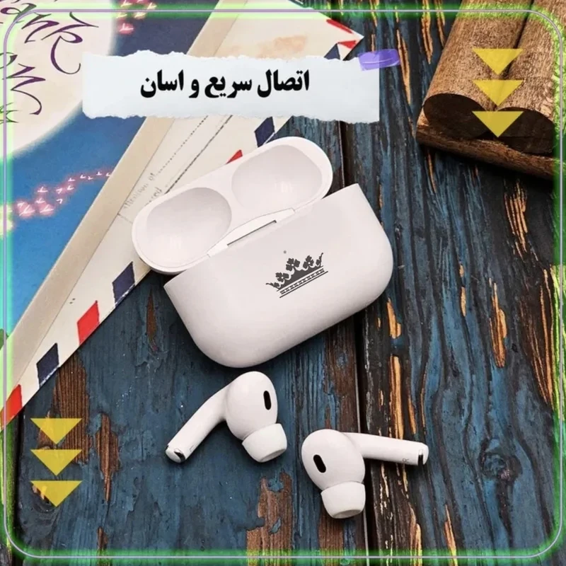 هدفون بلوتوثی مدل KM-300 airpods pro2
