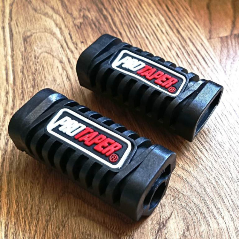 لاستیک رکاب موتورسیکلت مدل tblack مجموعه 2 عددی