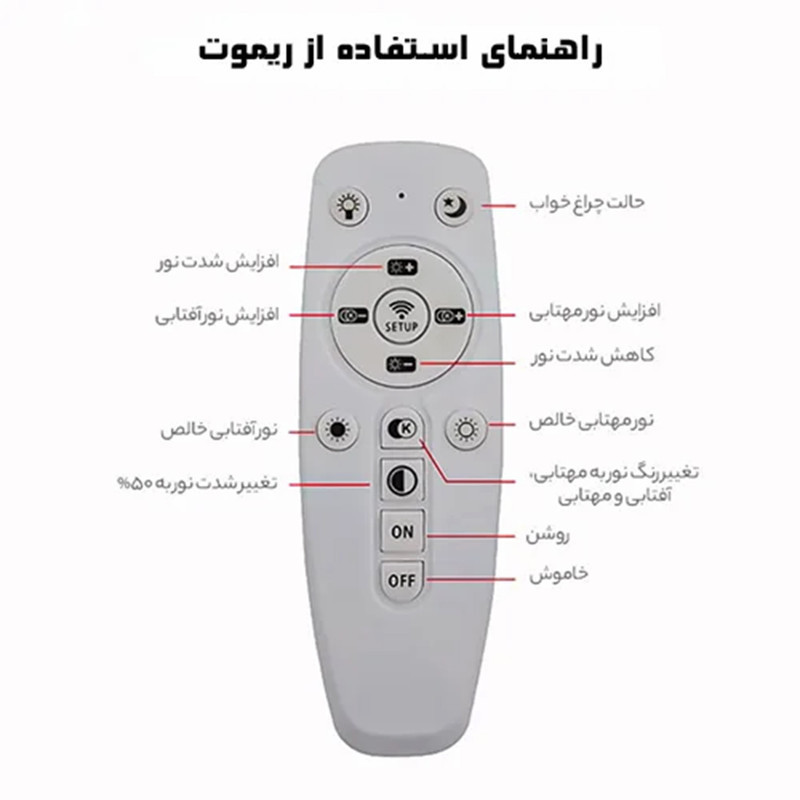 لوستر مافریز مدل مدرن کد SPD360