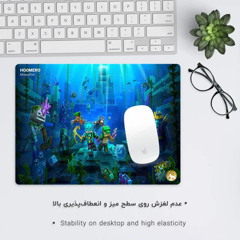 ماوس پد هومرو طرح بازی ماینکرفت مدل A2225
