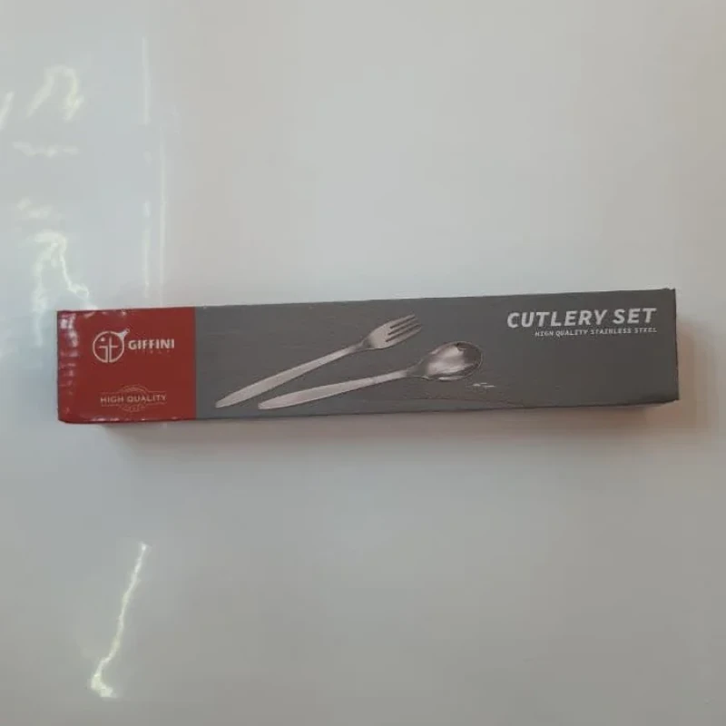 سرویس قاشق و چنگال 2 پارچه جی فی نی مدل G-10