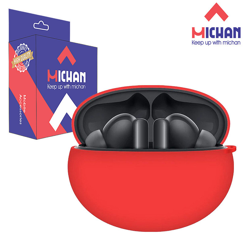 کاور میچان مدل silicone مناسب برای کیس هدفون بی سیم هوآوی FreeBuds 5i