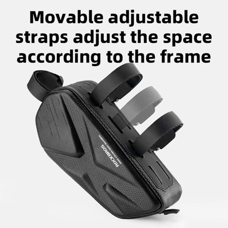 کیف تنه دوچرخه راک براس مدل HARD SHELL کد 2042