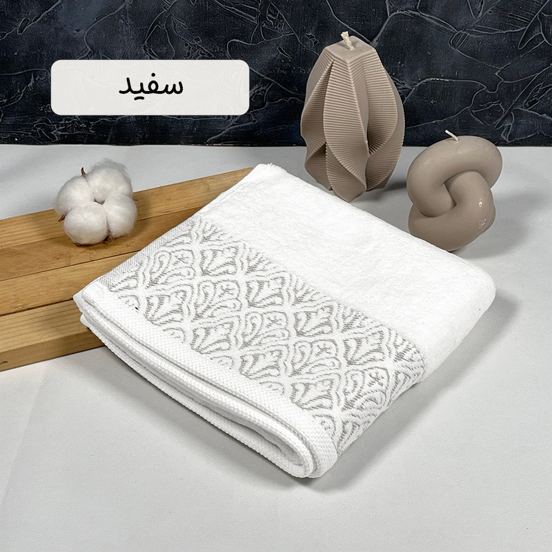 حوله دست و صورت هیرو طرح کاریزما سایز 40×75 سانتی متر