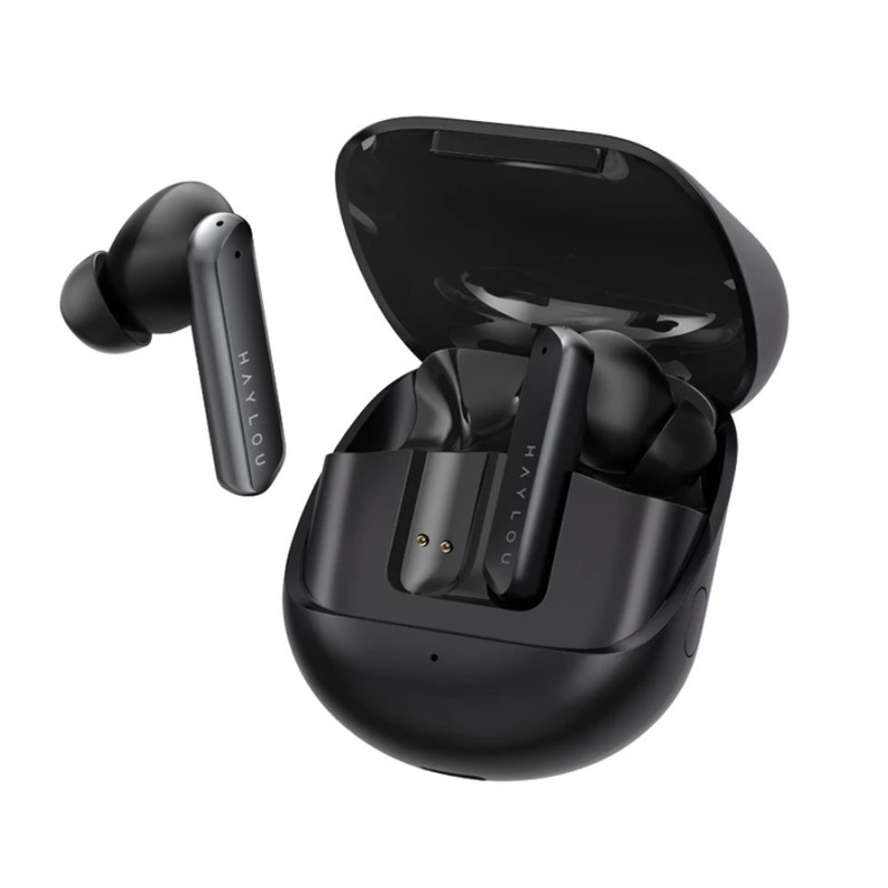 هدفون بلوتوثی هایلو مدل X1 Pro با نویز کنسلینگ فعال (ANC)، درگاه شارژ USB Type-C، دارای سه میکروفون در هر ایرباد، مقاوم در برابر پاشش آب (IPX4)