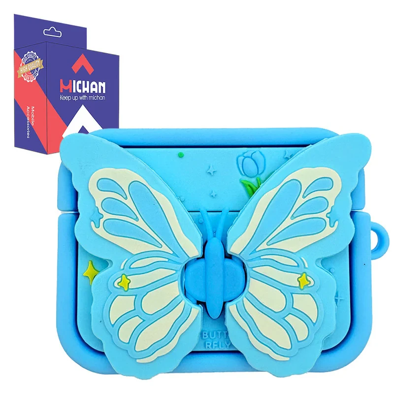 کاور میچان مدل butterfly1 مناسب برای کیس اپل Airpods pro 2