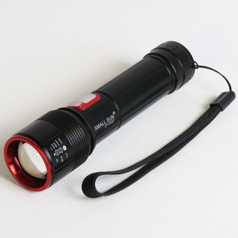 چراغ قوه دستی اسمال سان مدل P7 کد 2167 با نور مهتابی