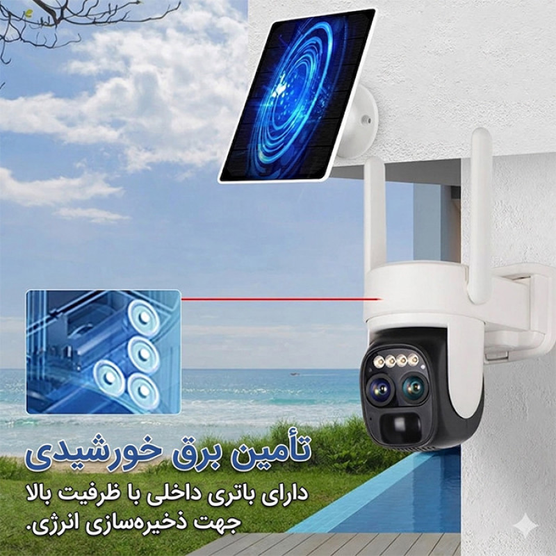 دوربین مداربسته تحت شبکه اوکم مدل TP2