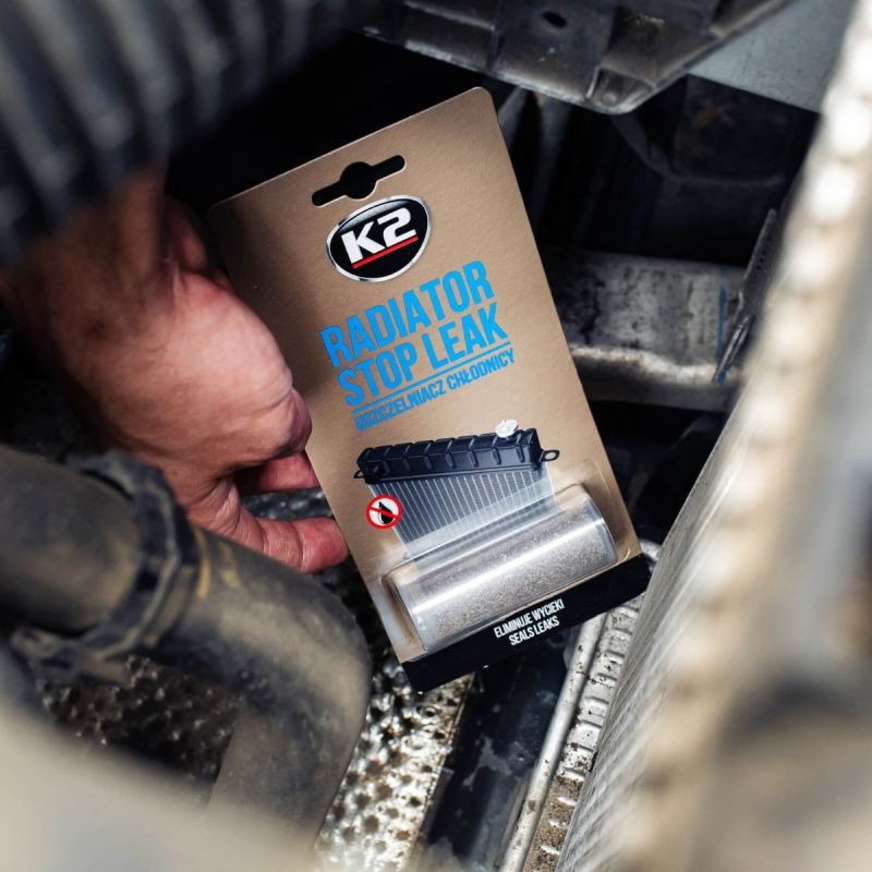 پودر نشت‌گیر رادیاتور کی تو مدل Radiator Stop Leak وزن 18.5 گرم